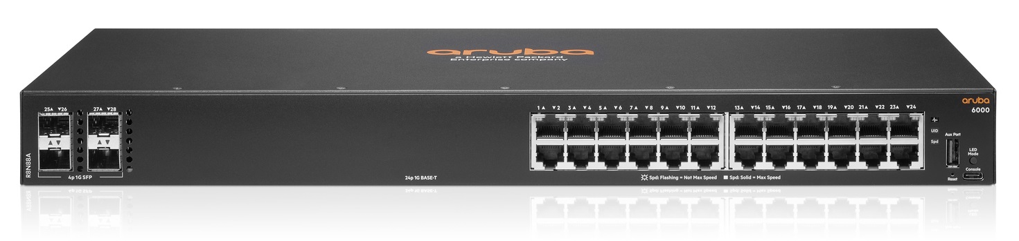 Коммутатор HPE Aruba 6000 24G 4SFP Switch