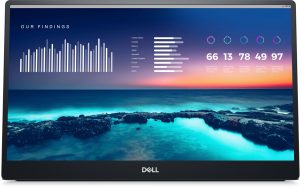 Dell Монітор портативний 14" P1424H 2xUSB-C, IPS