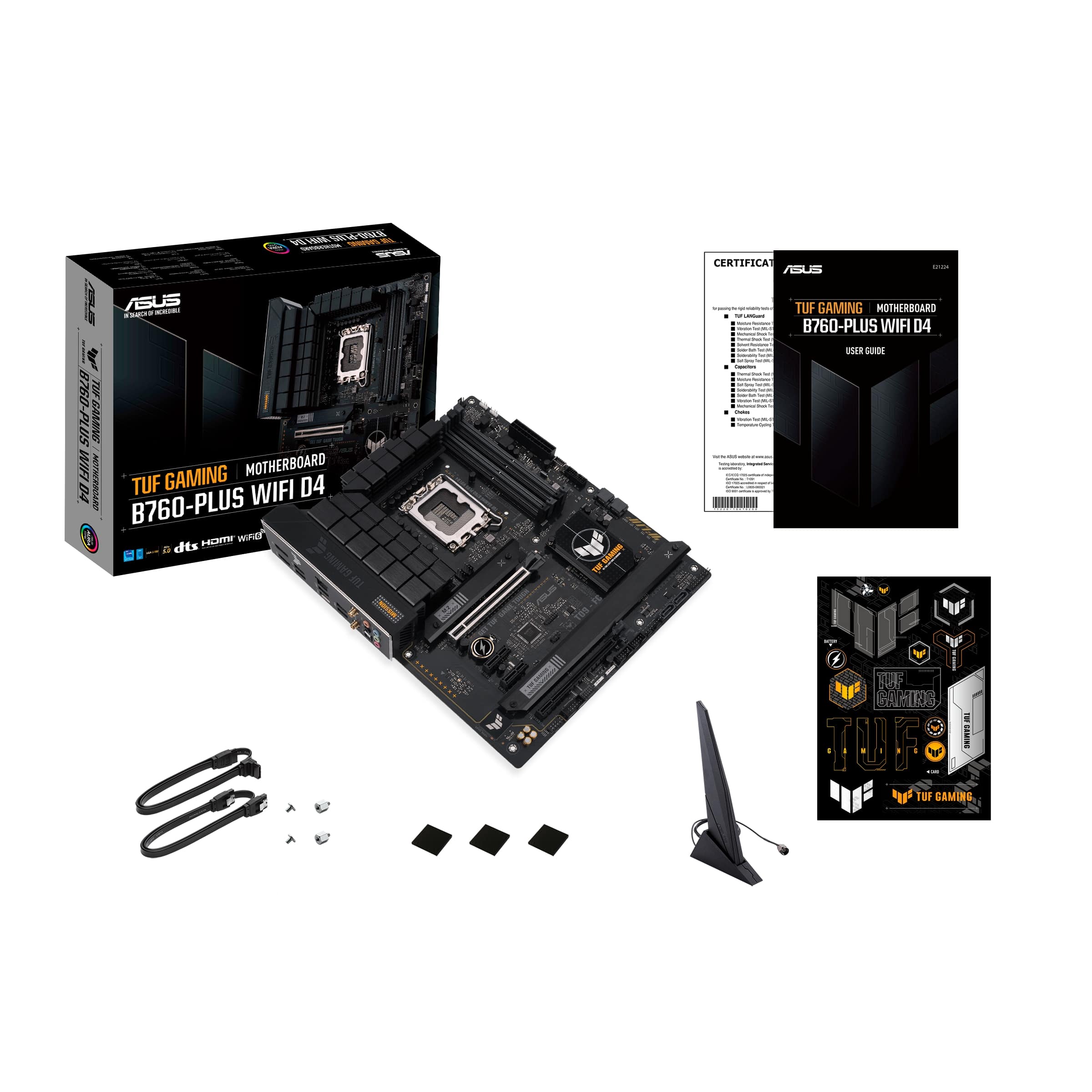 Материнська плата ASUS TUF GAMING B760-PLUS WIFI D4 (90MB1DF0-M1EAY0)