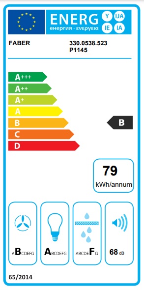 Витяжка Faber Steelmax Ev8 Led A80 White+Silver