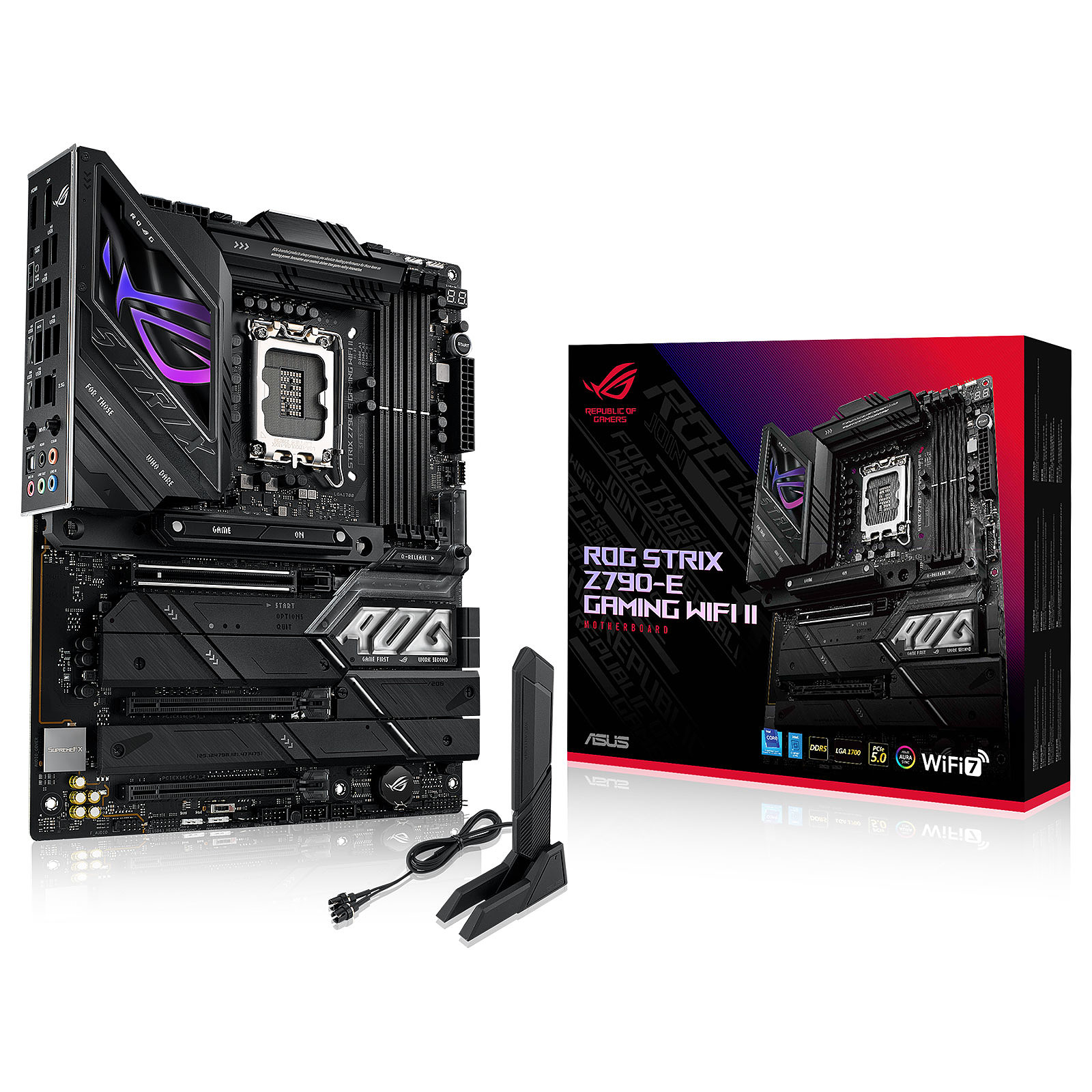 Материнська плата ASUS ROG STRIX Z790-E GAMING WIFI II (90MB1FC0-M0EAY0)