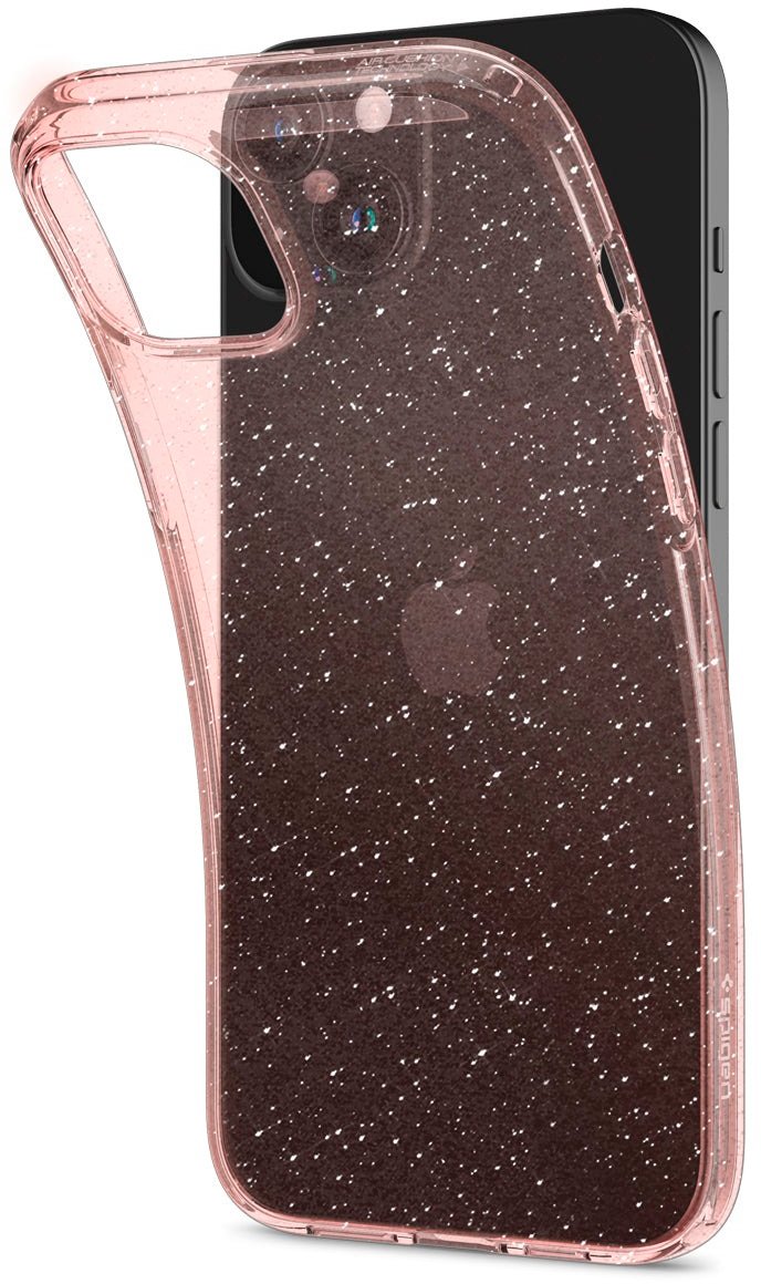 Чохол Spigen для Apple iPhone 15 Liquid Crystal Glitter, Rose Quartz (ACS06789)