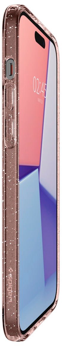 Чохол Spigen для Apple iPhone 15 Liquid Crystal Glitter, Rose Quartz (ACS06789)