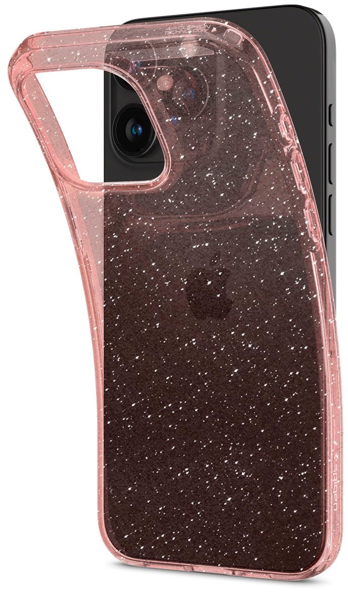 Чехол Spigen для Apple iPhone 15 Pro Liquid Crystal Glitter, Rose Quartz (ACS06702)