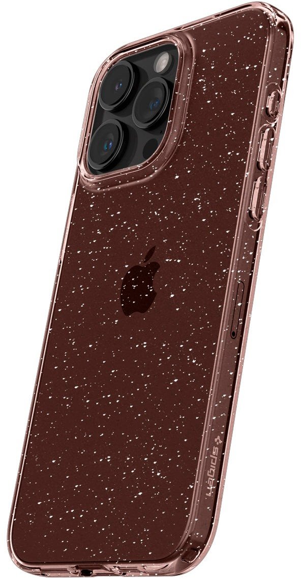 Чохол Spigen для Apple iPhone 15 Pro Liquid Crystal Glitter, Rose Quartz (ACS06702)