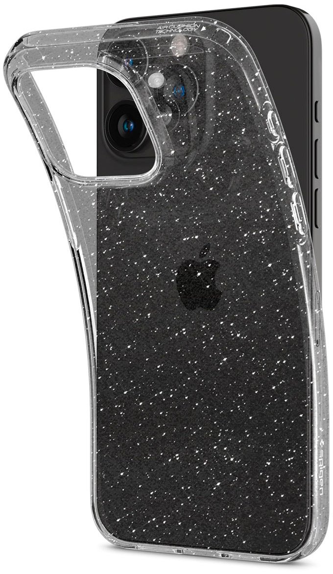 Чохол Spigen для Apple iPhone 15 Pro Liquid Crystal Glitter, Crystal Quartz (ACS06701)