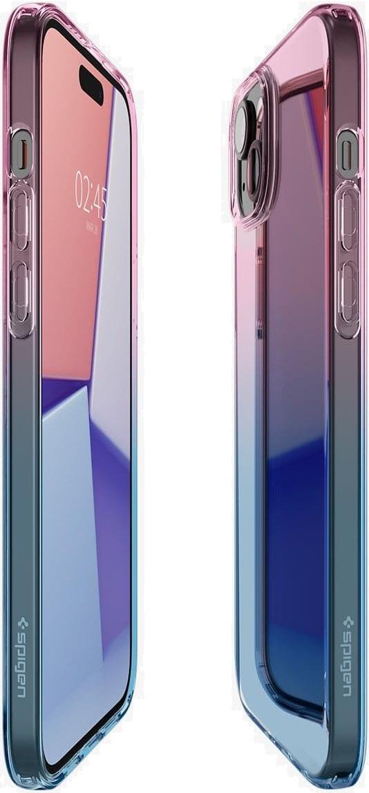 Чехол Spigen для Apple iPhone 15 Liquid Crystal, Gradation Pink (ACS06787)