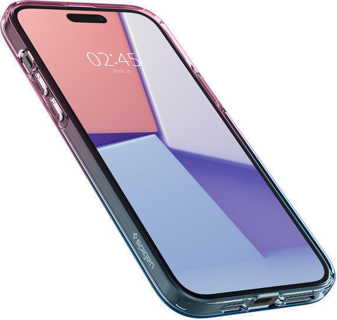 Чохол Spigen для Apple iPhone 15 Liquid Crystal, Gradation Pink (ACS06787)