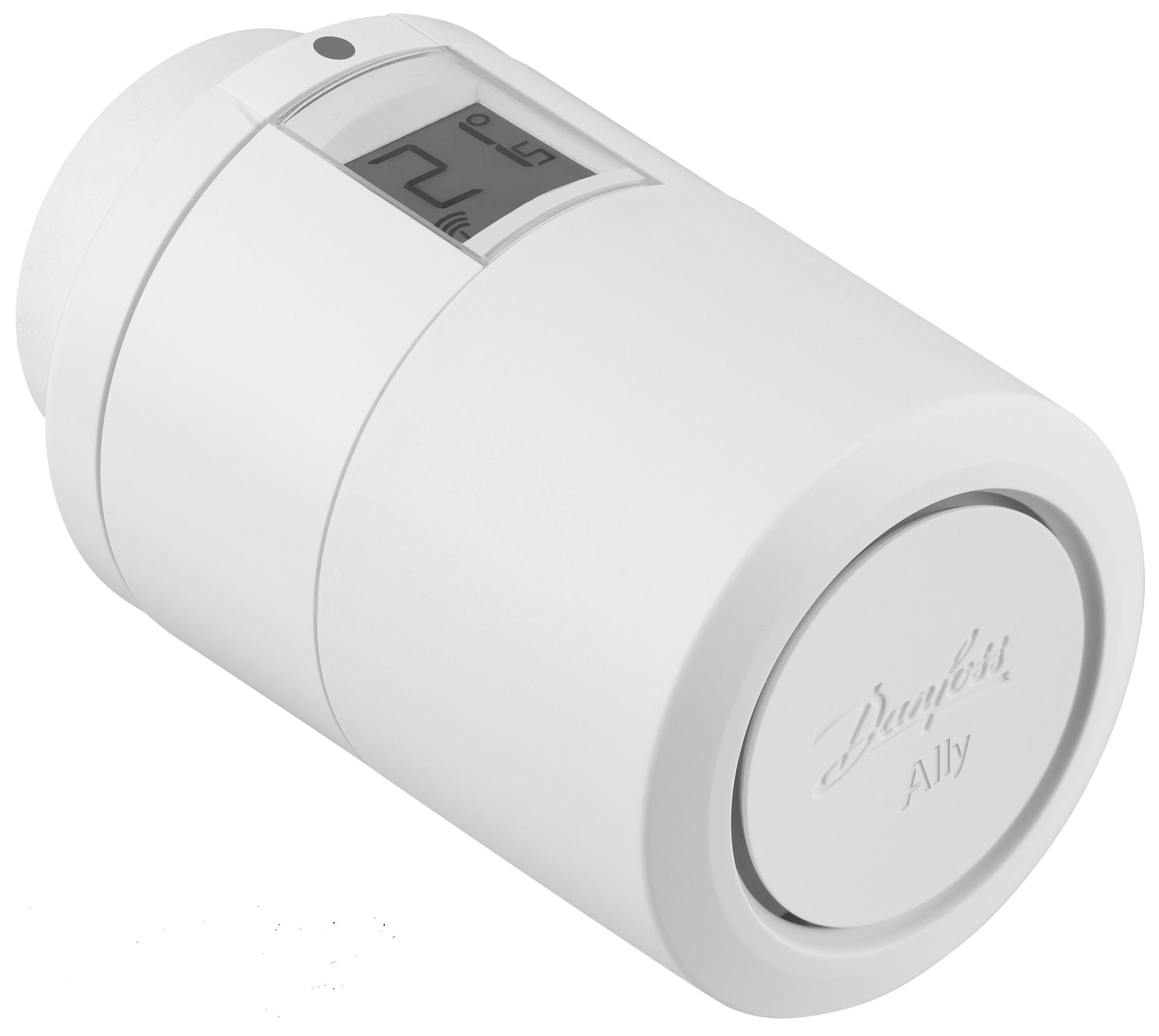 Термостатичний елемент Danfoss Ally, M30x1.5, RA, Zigbee, білий