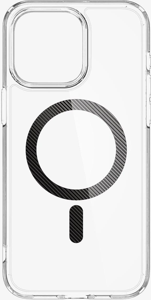 Чохол Spigen для Apple iPhone 15 Pro Max Ultra Hybrid MagFit, Carbon Fiber (ACS06578)