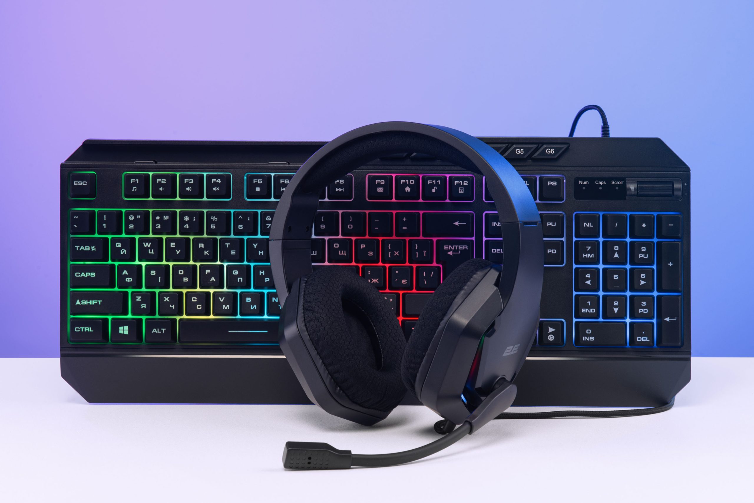 Игровая гарнитура 2E Gaming HG315 RGB USB 7.1 Black