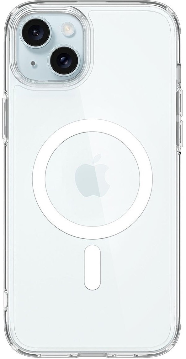 Чохол Spigen для Apple iPhone 15 Ultra Hybrid MagFit, White (ACS06802)