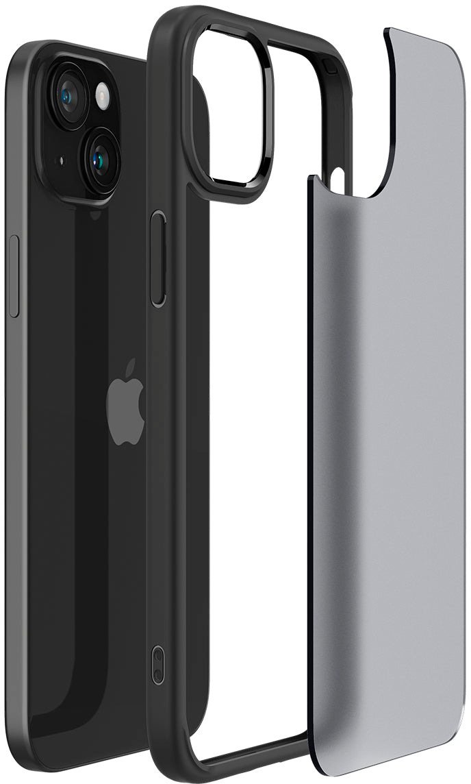 Чохол Spigen для Apple iPhone 15 Plus Ultra Hybrid, Frost Black (ACS06656)