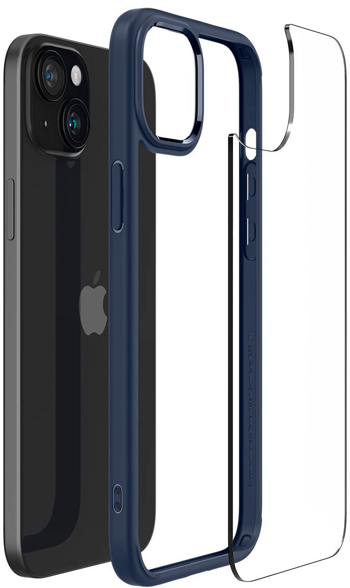 Чохол Spigen для Apple iPhone 15 Ultra Hybrid, Navy Blue (ACS06659)