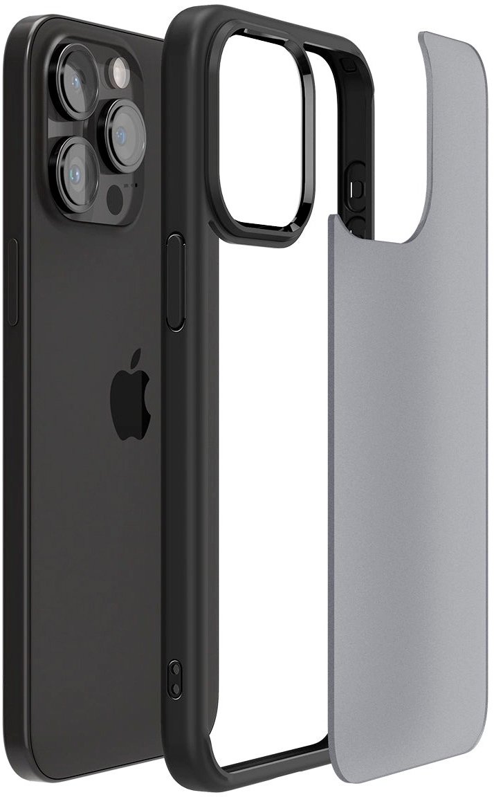 Чохол Spigen для Apple iPhone 15 Pro Ultra Hybrid, Frost Black (ACS06709)