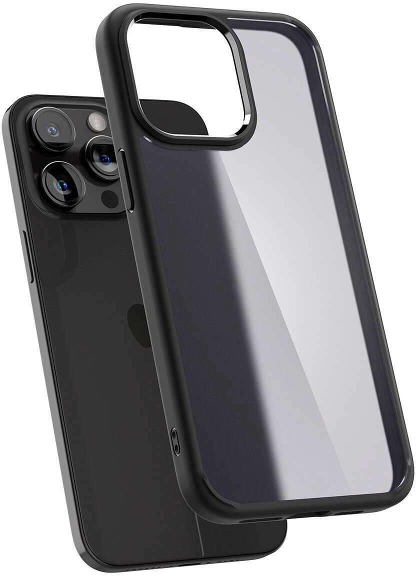 Чохол Spigen для Apple iPhone 15 Pro Ultra Hybrid, Frost Black (ACS06709)