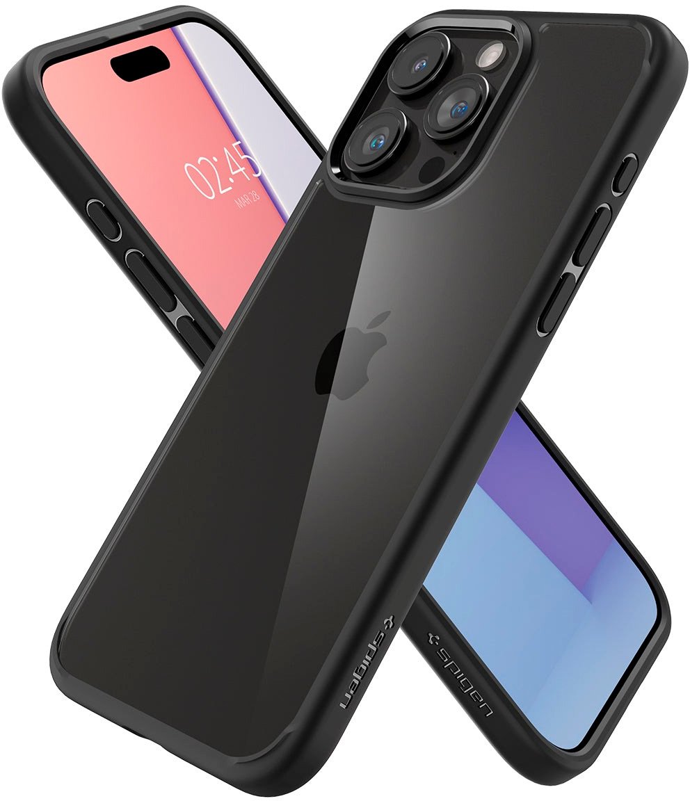 Чехол Spigen для Apple iPhone 15 Pro Ultra Hybrid, Matte Black (ACS06713)