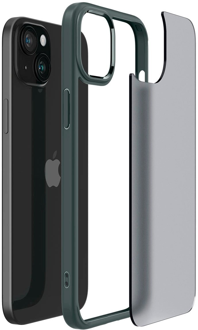 Чехол Spigen для Apple iPhone 15 Ultra Hybrid, Frost Green (ACS06798)