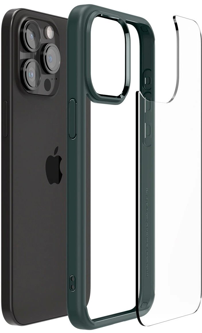 Чохол Spigen для Apple iPhone 15 Pro Max Ultra Hybrid, Abyss Green (ACS06574)