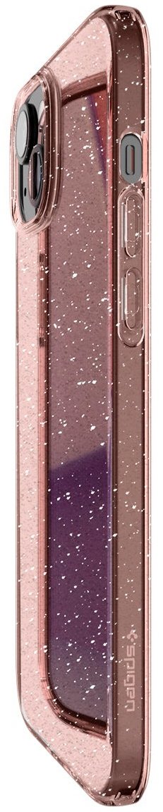 Чохол Spigen для iPhone 15 Plus Liquid Crystal Glitter, Rose Quartz (ACS06649)