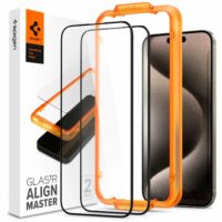 Захисне скло для Apple iPhone 15 Plus Glas.tR AlignMaster FC Black (2P)(AGL06886)