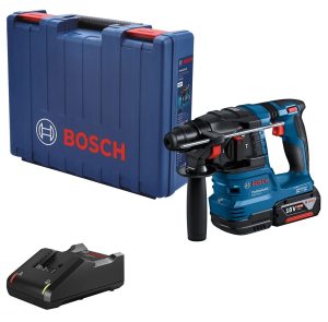 Перфоратор акумуляторний Bosch GBH 185-LI, SDS-Plus, 18В, акб 1х4А•год, 1.9Дж, 2.3кг