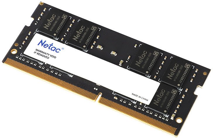 Пам`ять ноутбука Netac DDR4 8GB 2666 (NTBSD4N26SP-08)