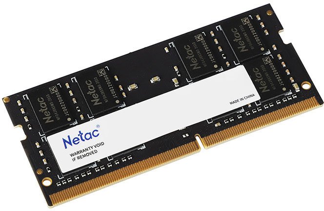 Пам`ять ноутбука Netac DDR4 8GB 2666 (NTBSD4N26SP-08)