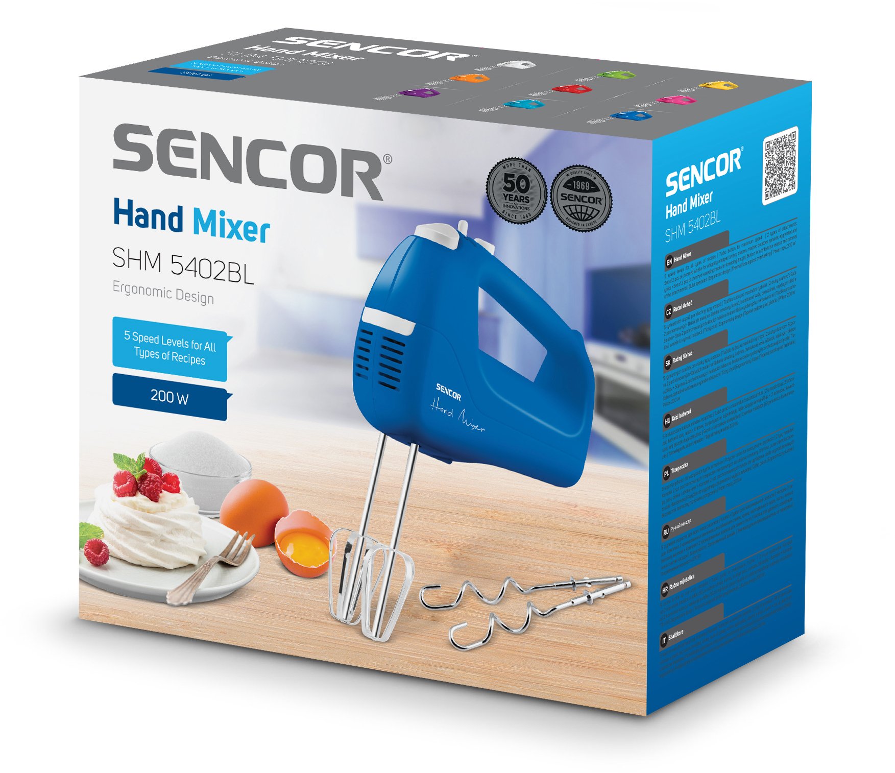 Міксер ручний Sencor SHM5402BL Blue