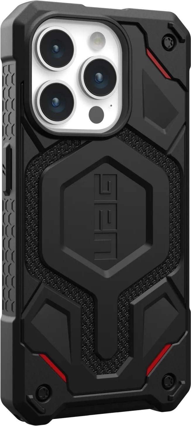 Чохол UAG для Apple iPhone 15 Pro Max Monarch Pro Magsafe, Kevlar Black (114222113940)