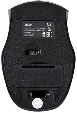 Миша Acer OMR031, WL, блакитний