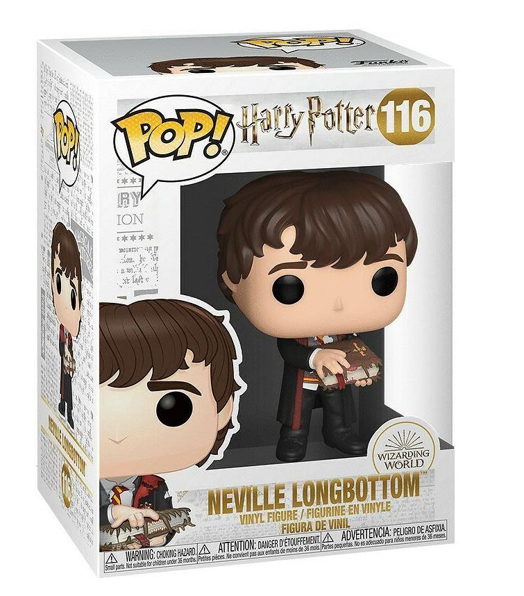 Фігурка Funko POP! Harry Potter: Neville w/Monster Book