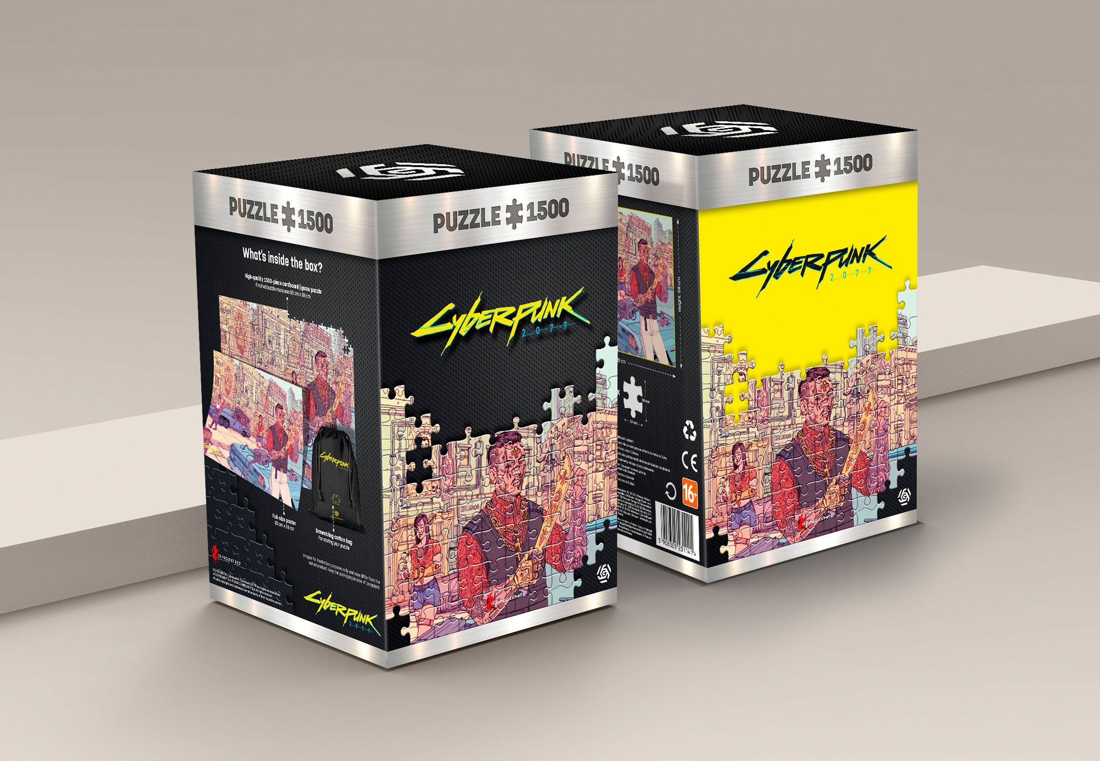 Пазл Cyberpunk 2077: Valentinos puzzles 1500 ел. ел.