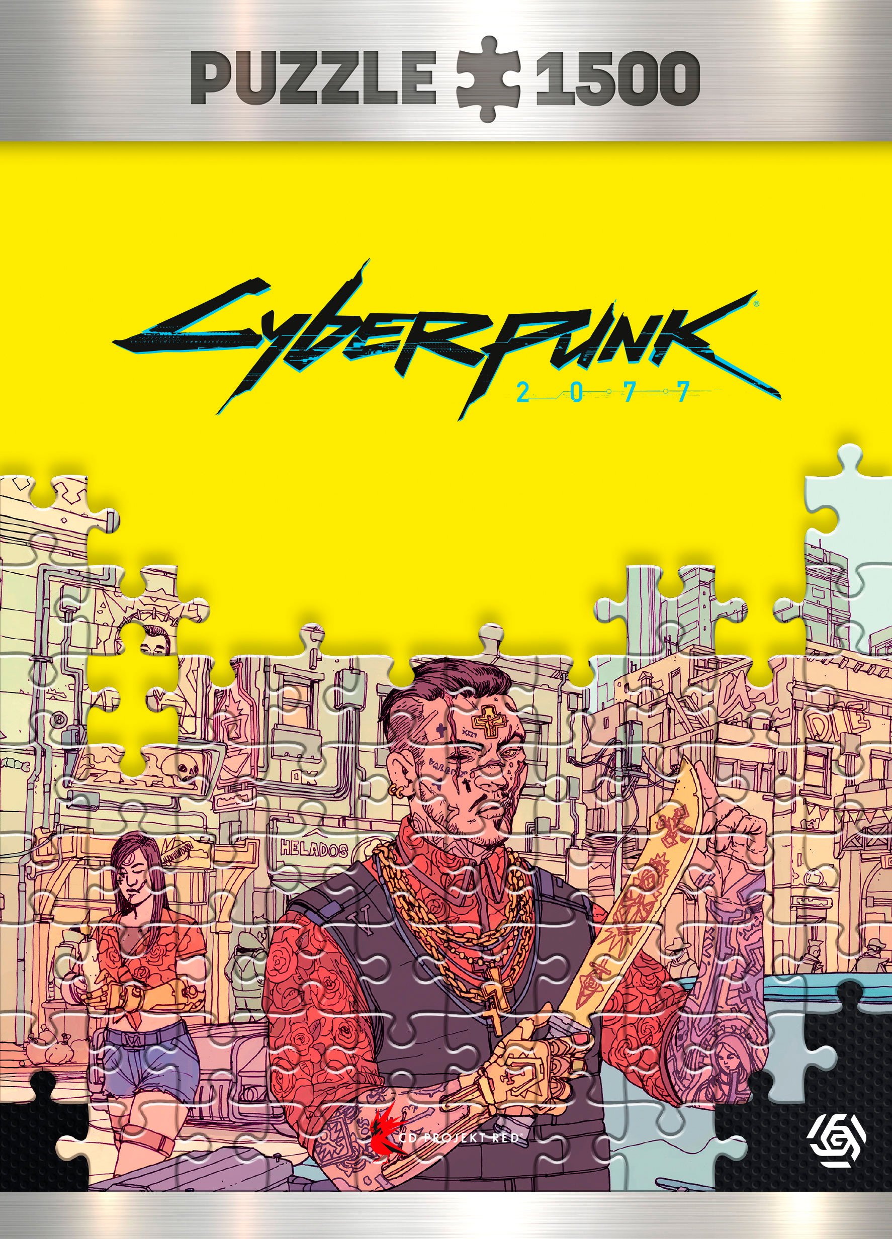 Пазл Cyberpunk 2077: Valentinos puzzles 1500 ел. ел.