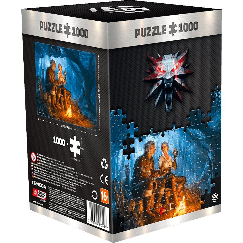 Пазл Witcher: Journey of Ciri puzzles 1000 ел.