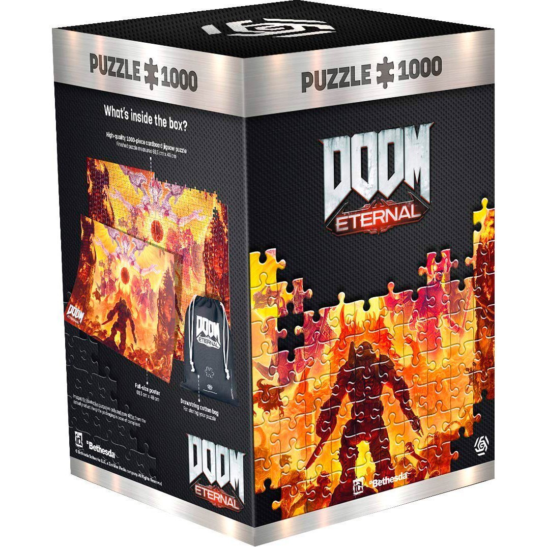 Пазл Doom Eternal Maykr Puzzles 1000 ел.