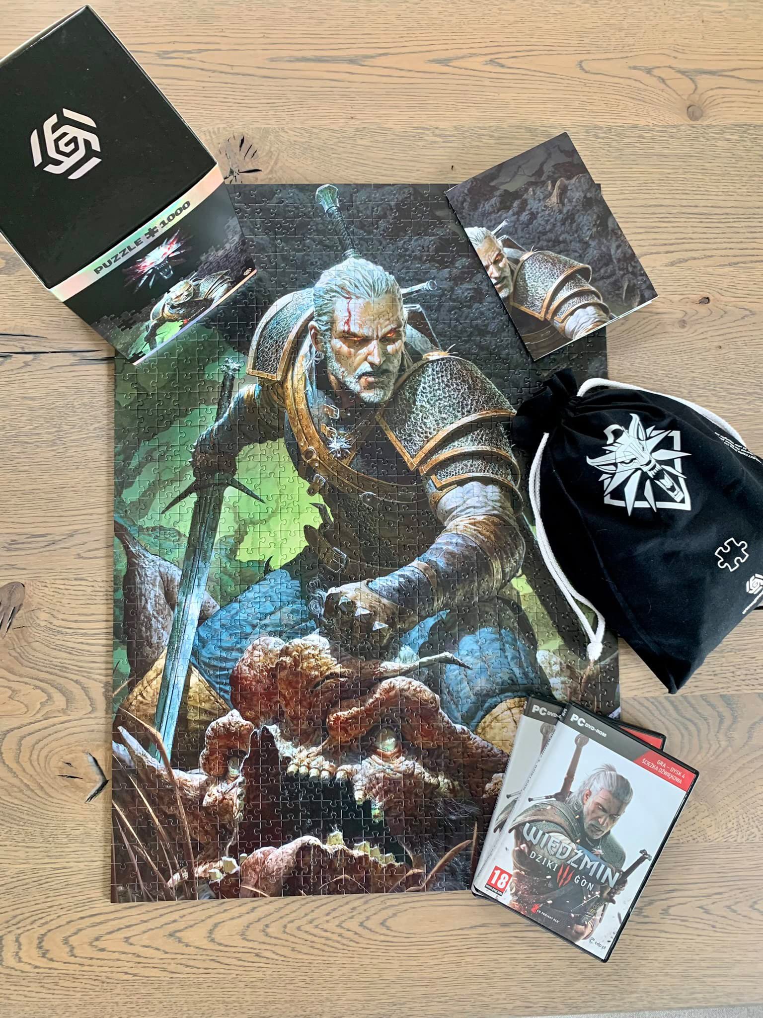 Пазл Witcher: Dark World Puzzles 1000 ел.