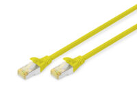 Патч-корд DIGITUS CAT 6a S-FTP, 1м, AWG 26/7, Cu, LSZH, Yellow (DK-1644-A-010/Y)