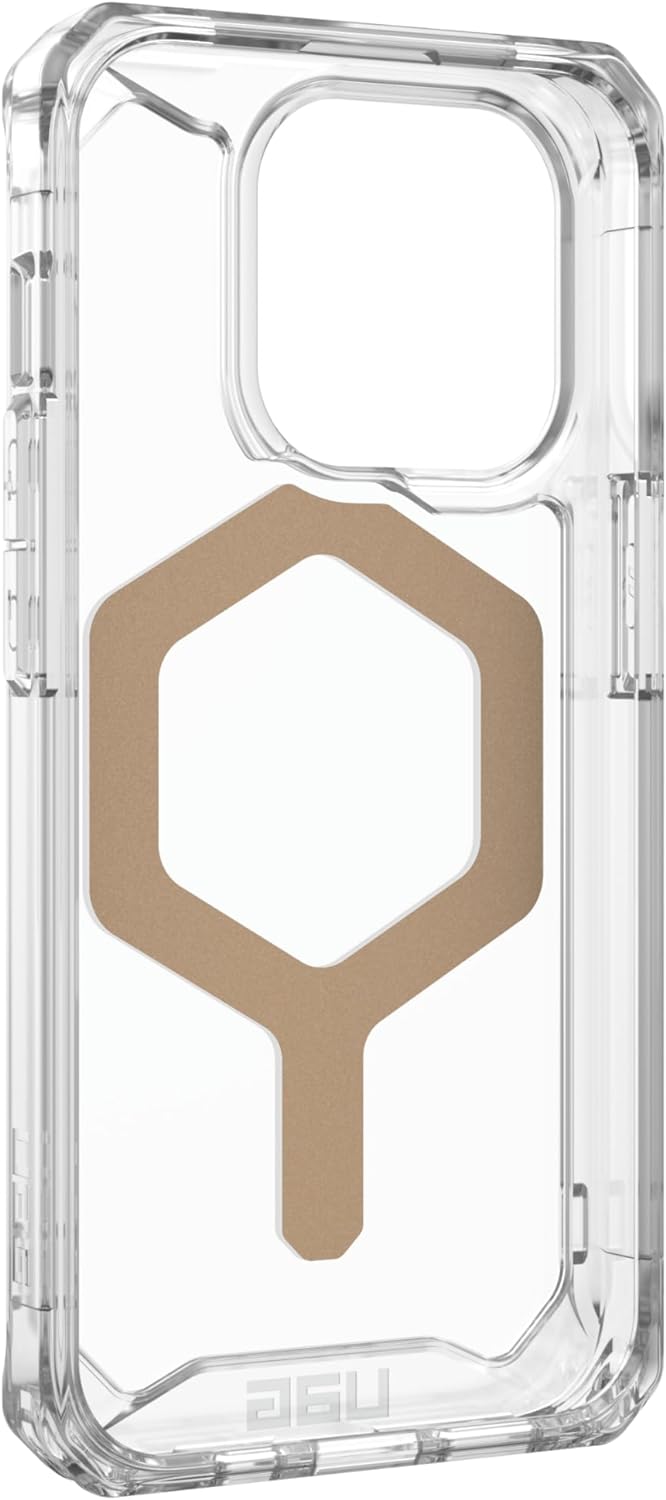 Чохол UAG для Apple Iphone 15 Pro Plyo Magsafe, Ice/Gold (114305114381)