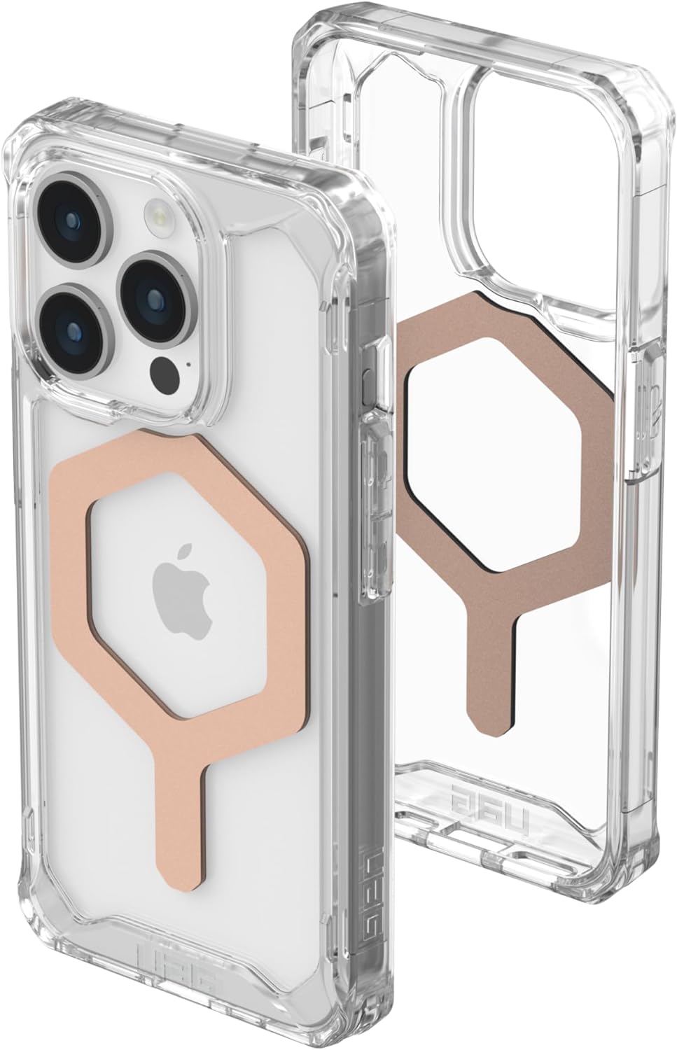 Чохол UAG для Apple Iphone 15 Pro Plyo Magsafe, Ice/Rose Gold (114286114348)