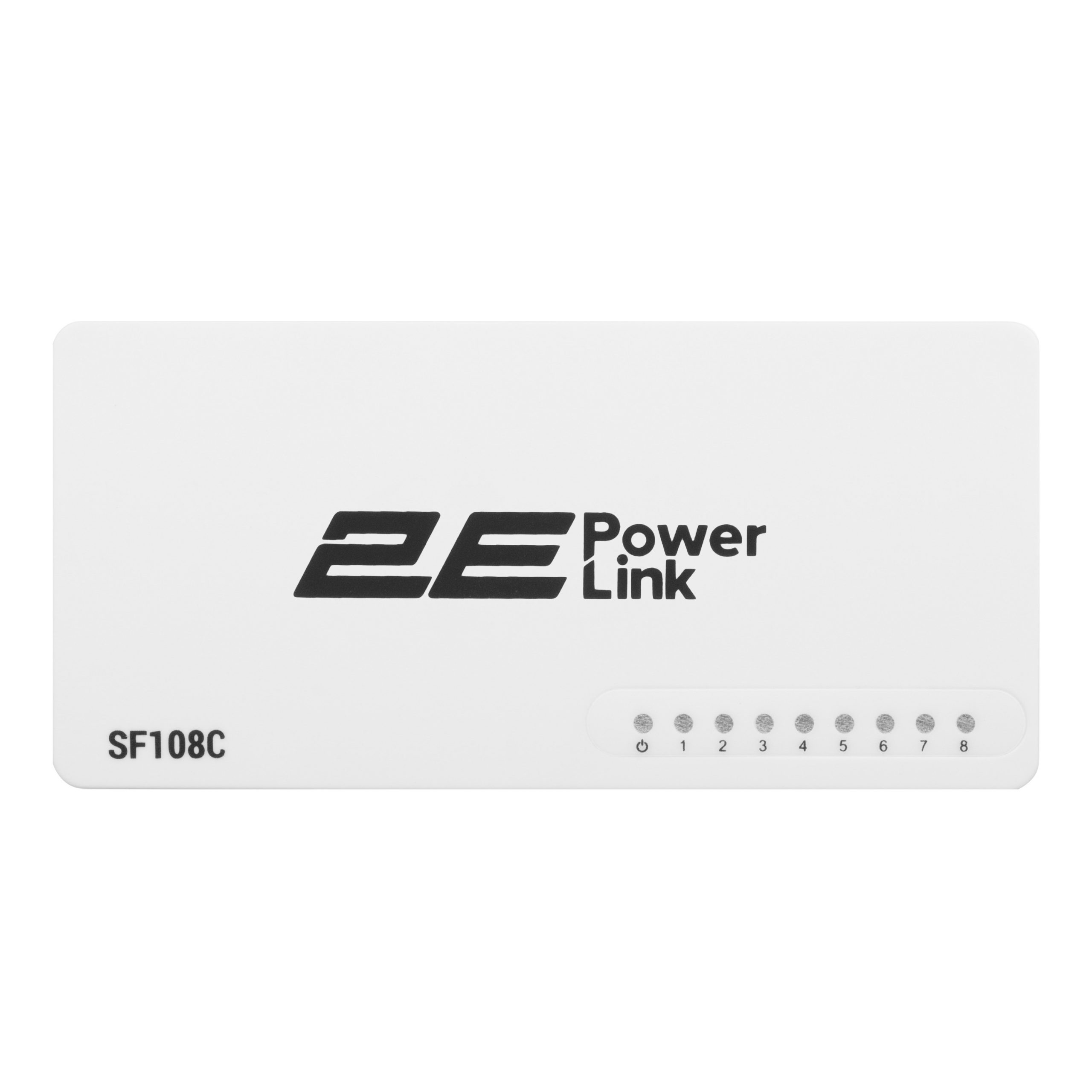 Коммутатор 2E PowerLink SF108C 8xFE, неуправляемый, рабочий стол