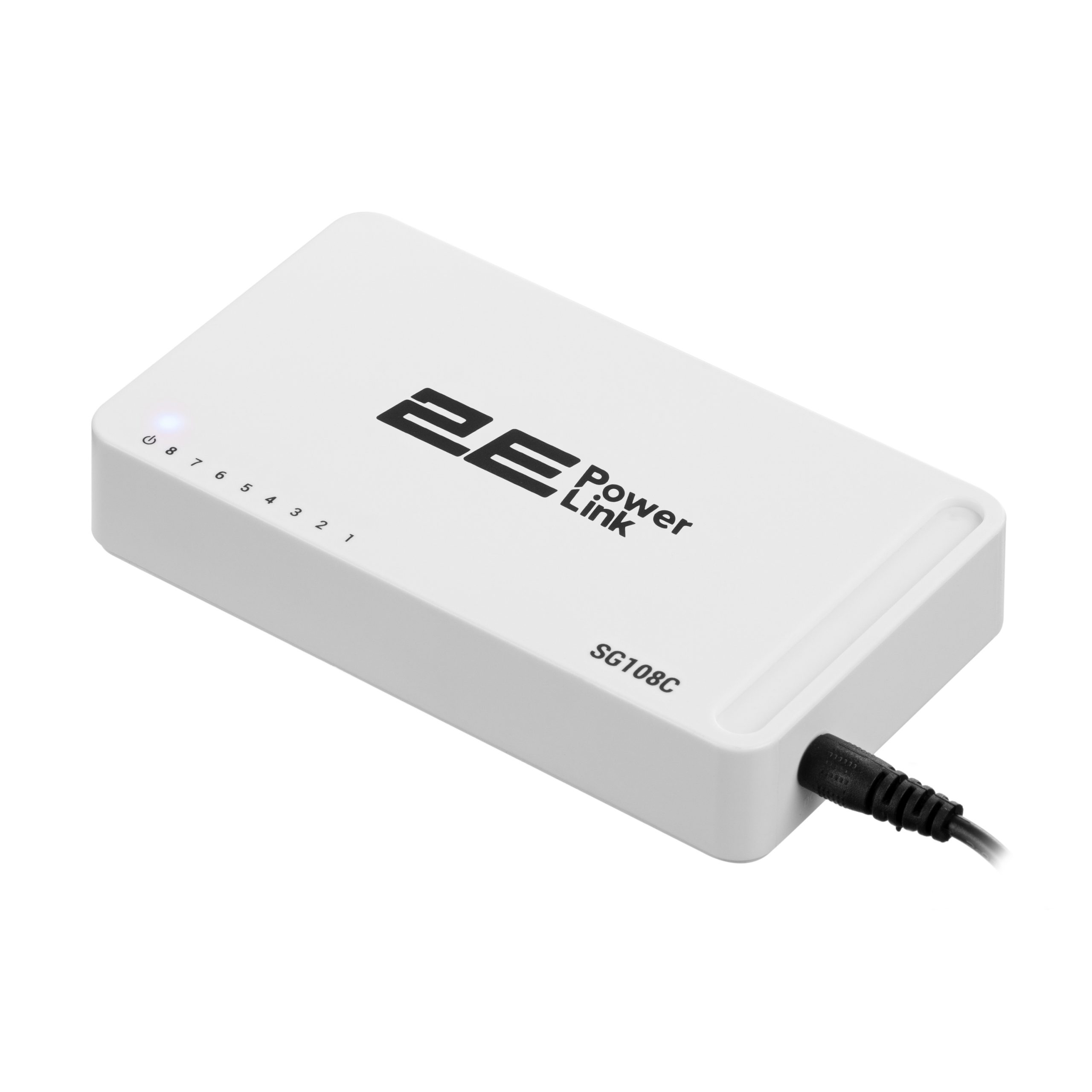 Коммутатор 2E PowerLink SG108C 8xGE, Гигабитный, неуправляемый