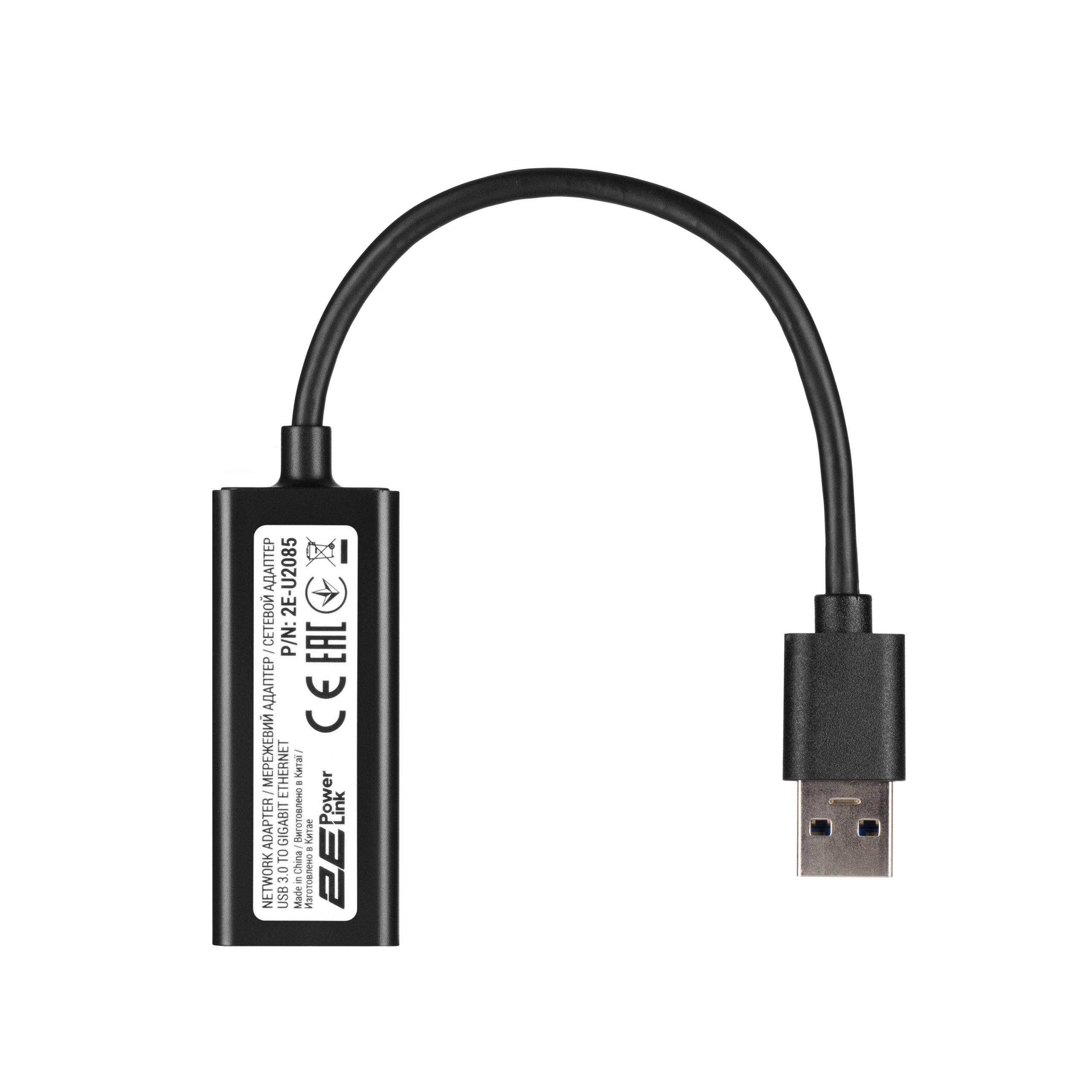 Мережевий адаптер 2E PowerLink U2085 1xGE, USB 3.0