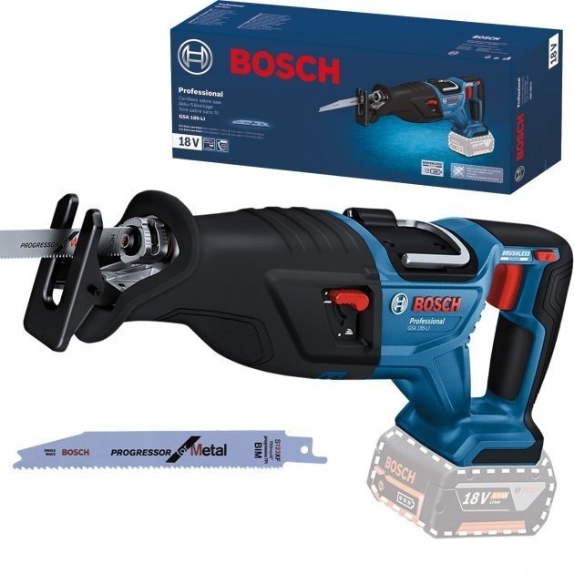 Пила сабельная аккумуляторная Bosch GSA 185-LI, 18 В, без АКБ и ЗУ (0.601.6C0.020)