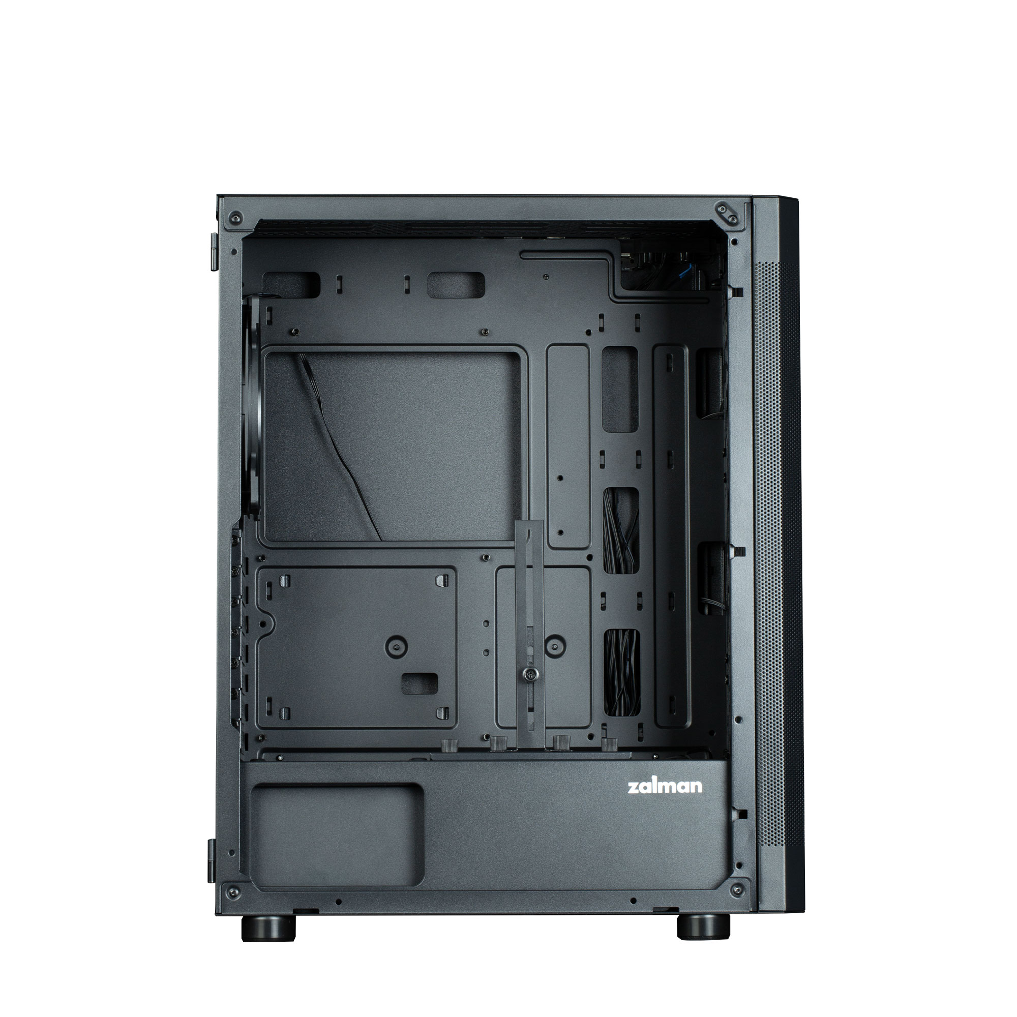 Корпус ZALMAN I4 TG без БЖ (I4TGBLACK)