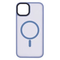 Чохол 2Е Basic для Apple iPhone 15 Plus, Soft Touch MagSafe Cover, Light Blue (2E-IPH-15PRM-OCLS-BL)