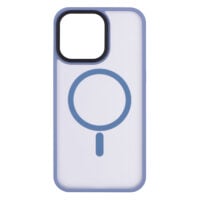 Чохол 2Е Basic для Apple iPhone 15 Pro Max, Soft Touch MagSafe Cover, Light Blue (2E-IPH-15U-OCLS-LB)