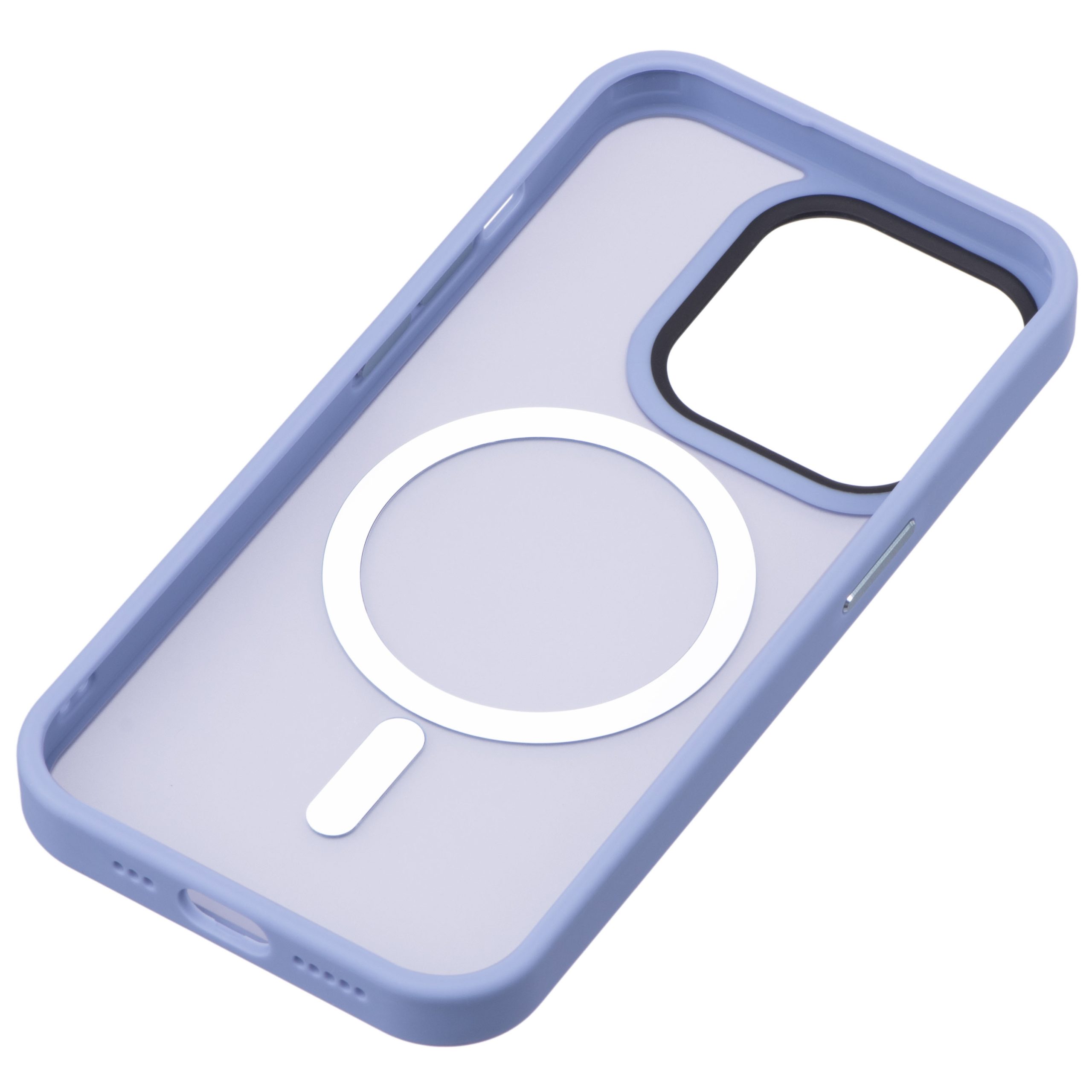 Чехол 2Е Basic для Apple iPhone 15 Pro Max, Soft Touch MagSafe Cover, Light Blue (2E-IPH-15U-OCLS-LB)