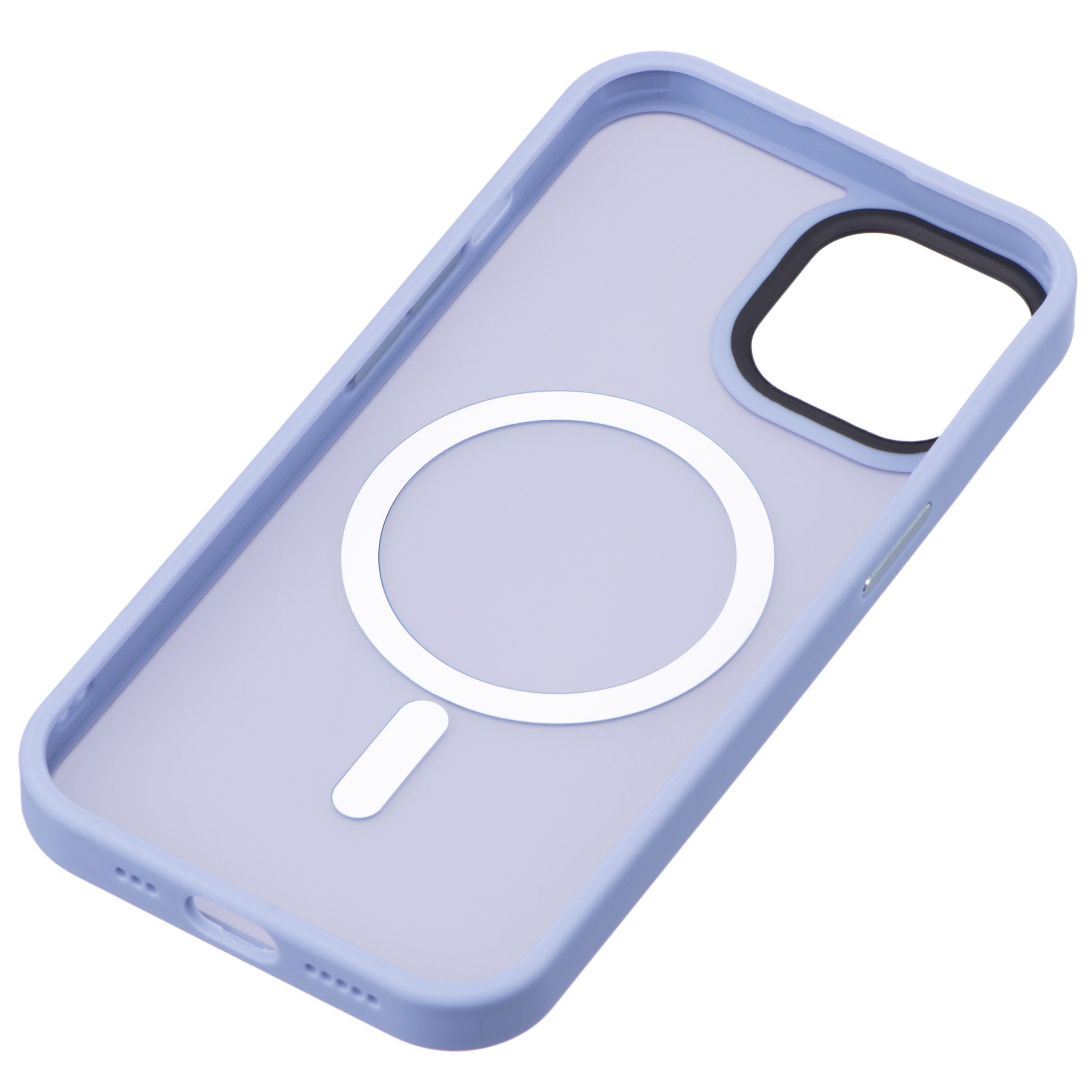 Чехол 2Е Basic для Apple iPhone 15, Soft Touch MagSafe Cover, Light Blue (2E-IPH-15-OCLS-LB)