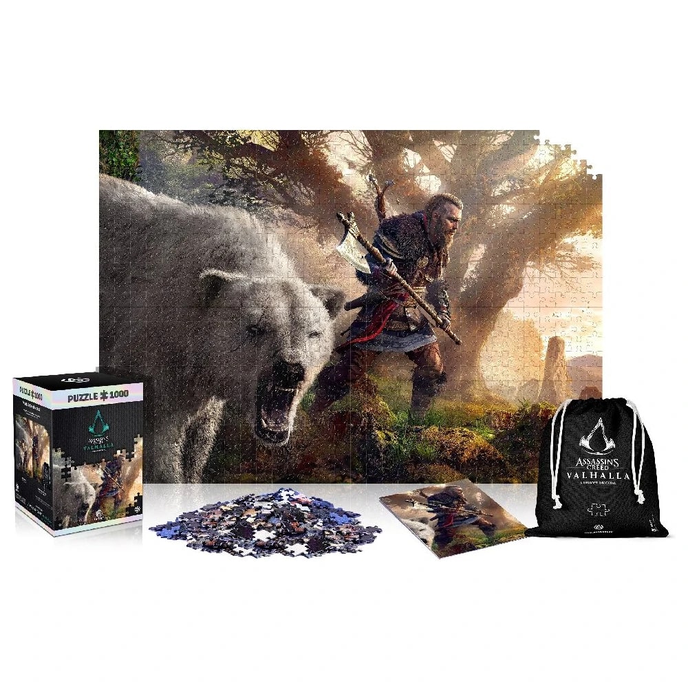 Пазл Assassins Creed Valhalla: Eivor & Polar Bear Puzzles 1000 ел.